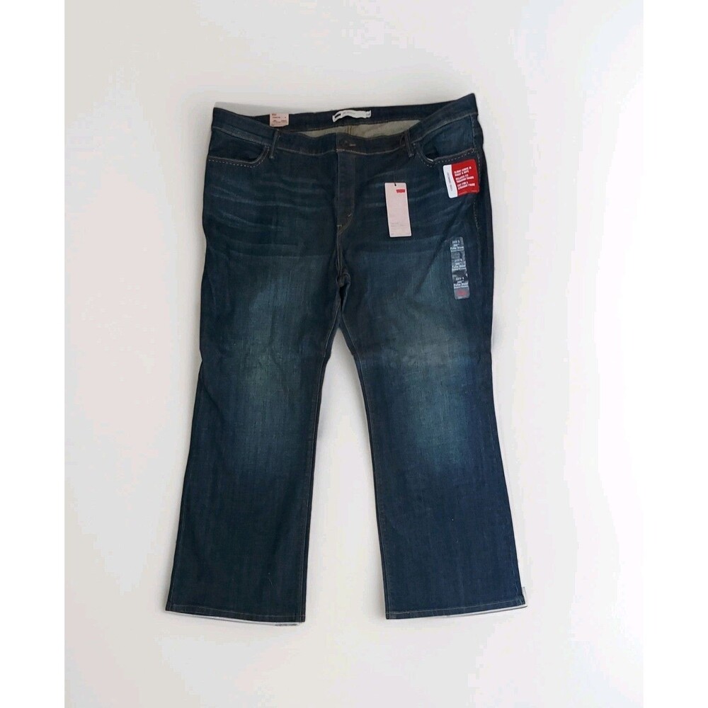 Levis 590 Women;s Bootcut Jeans Relaxed - Fuller Waist - Plus Size 24W - NEW